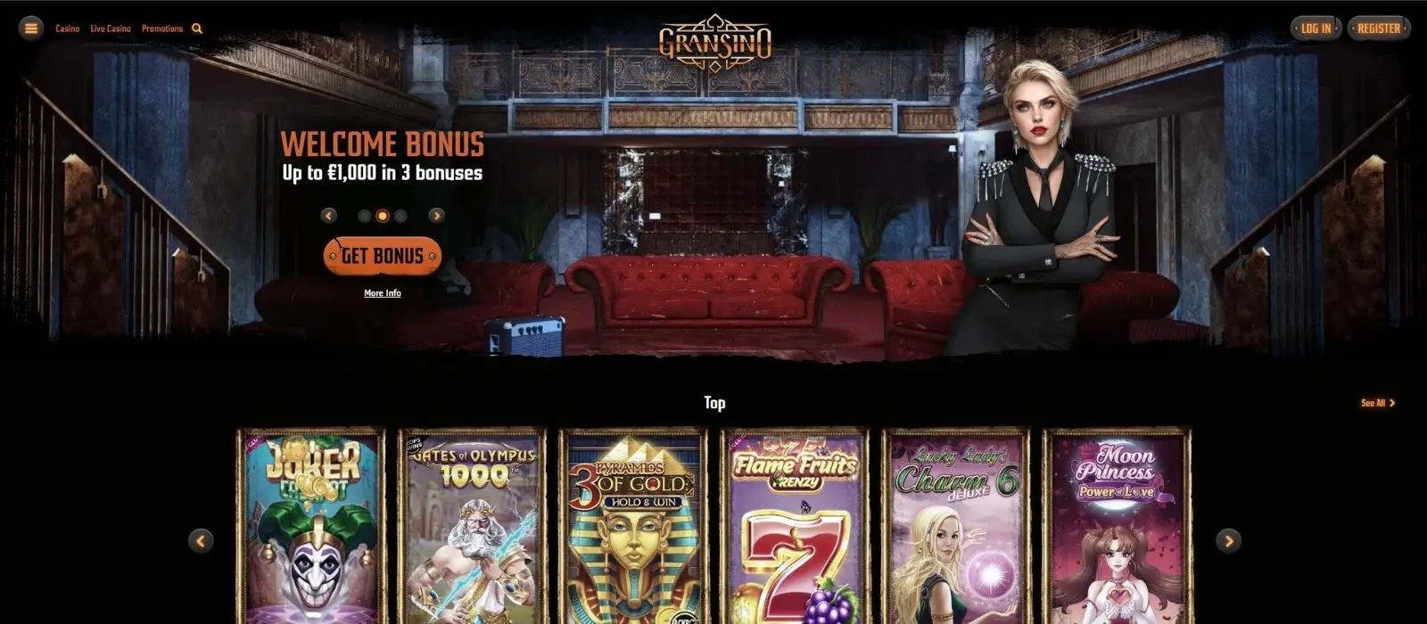Gransino Bonus Sectie